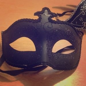 Festive black mask